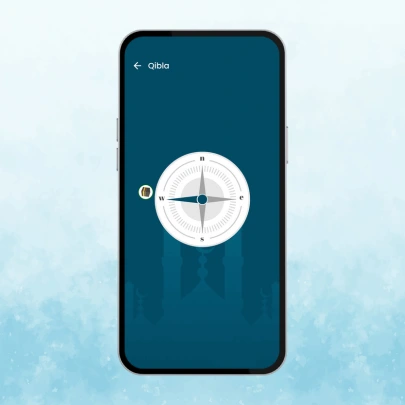 Easy Salah Steps: Prayer Guide Qibla Detection Feature