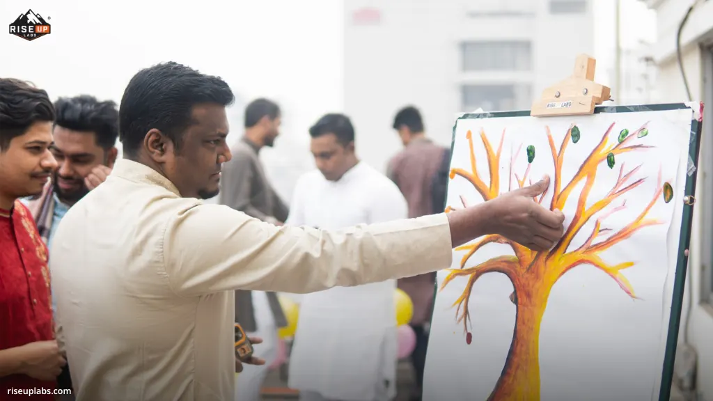 Image of Riseup Labs Blooms with the Essence of Pohela Falgun