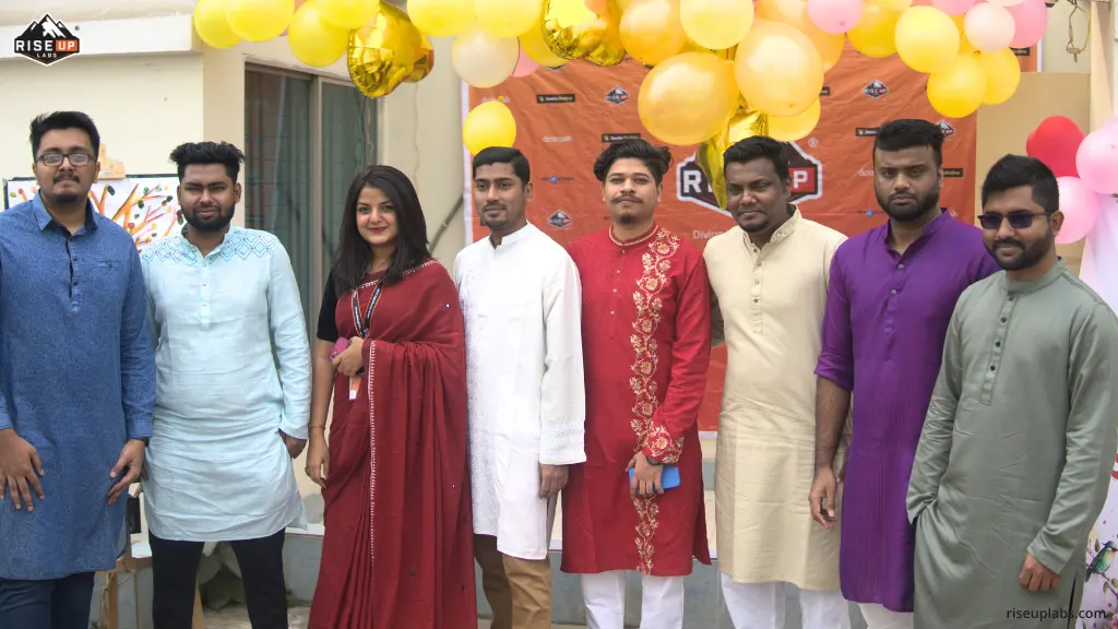 Image of Riseup Labs Welcomes Pohela Falgun with cheerful hearts