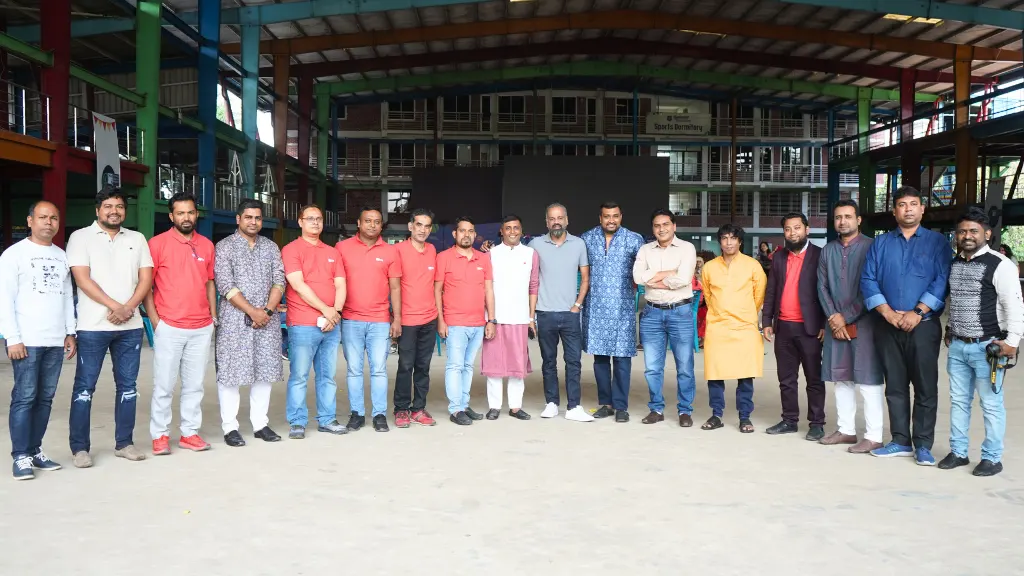 Image of Riseup Labs with Technology Media Guild Bangladesh (TMGB) Members