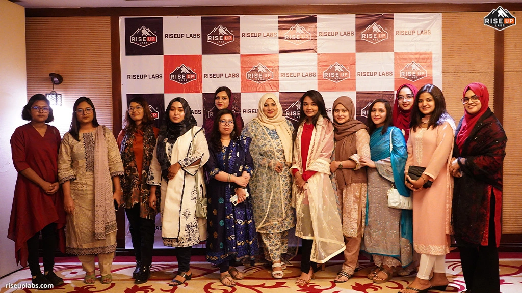 Image of Women in Riseup Labs Group Photo