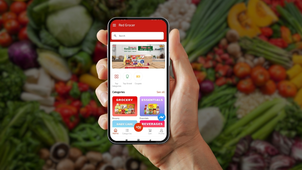 Unlocking Innovative e-Commerce Solutions with Red Grocer | Case Study Overview Image