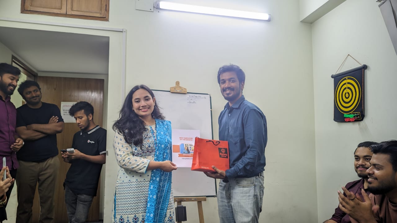 Riseup Labs' BPO Team Celebrates Birthdays, Success and Team Spirit Gift Giving