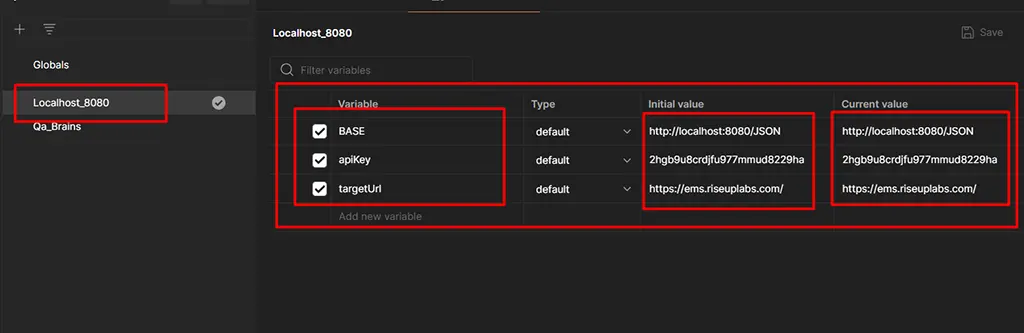 ZAP Environment Creation