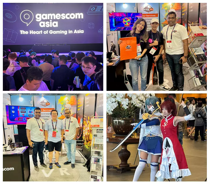 Riseup Labs Secures Success at the Record-Breaking Gamescom Asia 2024 Inner Thumbnail