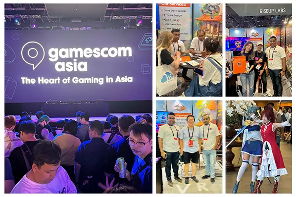 Riseup Labs Secures Success at the Record-Breaking Gamescom Asia 2024 Thumbnail