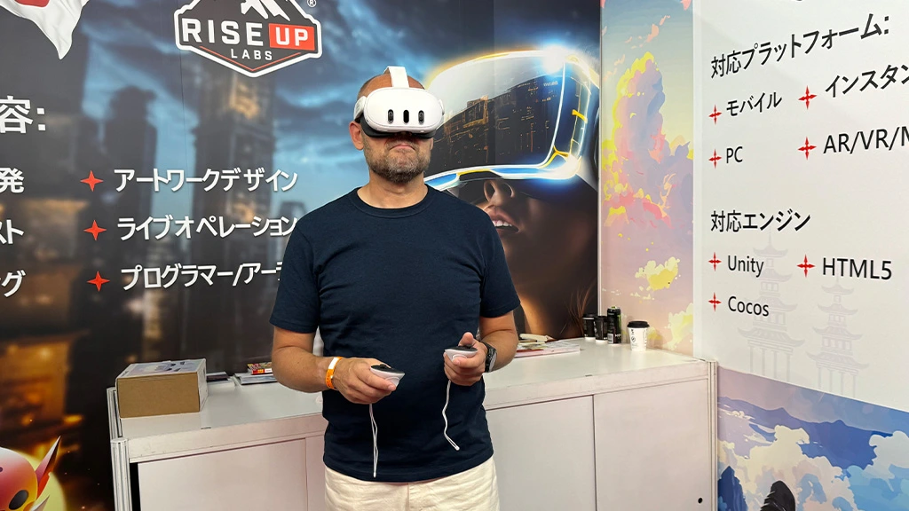 Riseup Labs Recounts a Remarkable Showcase at the Tokyo Game Show 2024 VR Games