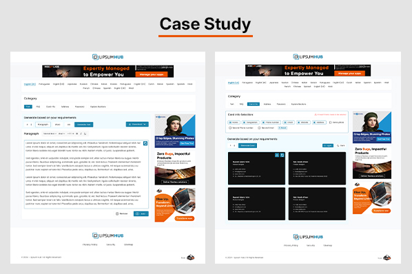 Get Niche-Based Placeholder Texts for Designs and Content