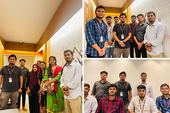 IUBAT Students Visit Riseup Labs for Academic Project – A Journey into Innovation & Industry Insights